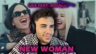 ARAB BOY REACTS TO LISA - NEW WOMAN feat. Rosalía (Official Music Video)