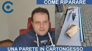 Come riparare una parete in cartongesso