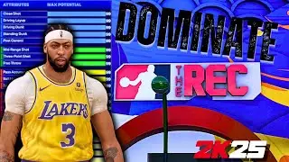 THE BEST CENTER BUILD IN NBA 2K25 (REC EDITION)