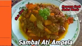 Resep Sambal Hati Ampela Ayam. Menu Sajian Lebaran