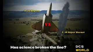 F-22 Raptor VS F-18 Hornet | Digital Combat Simulator |