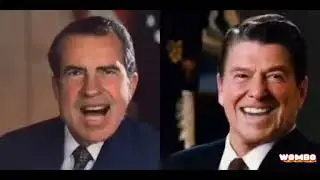 Richard Nixon vs Ronald Reagan left and right