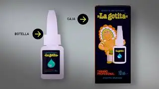 La gotita® 10ml, adhesivo instantáneo.