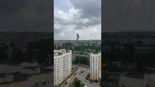 Воронеж. Горит в районе аэропорта.