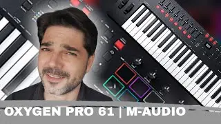 OXYGEN PRO 61 de M-AUDIO 🎚🎹🎛 Teclado Controlador Midi | www.MUSISOL.com