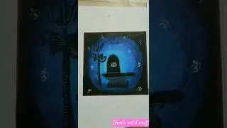 Mahadev with oil pastel easy tutorial... #mahadev #easy #tutorial #easytutorial #hindu #shiv #shorts