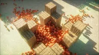 RTX Minecraft With Realistic Rigidbody Physics