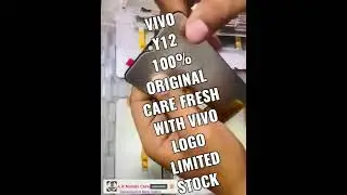 Vivo Y12 100% Original Care Fresh With Vivo Logo Folder