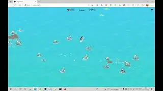 Microsoft Edge no internet surf game with Penguin character