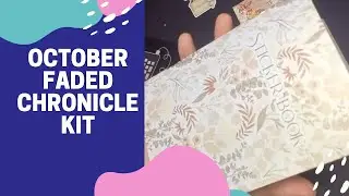 October Monthly Kit from Faded Chronicle