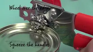 How to use a Brabantia Can Opener – HM Store – www.hmstore.com.ua