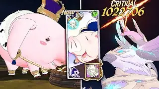 NEW LR CAPTAIN HAWK SHOWCASE!! SUPER STRONG PVE DPS?! [7DS: Grand Cross]