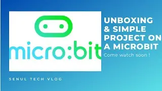 Microbit small project & unboxing| Senul Tech Vlog