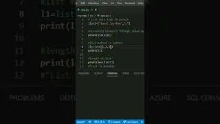 List in python