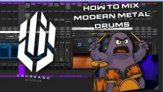 Drum samples are CHEATING?!?!?! | MIXING MODERN METAL DRUMS