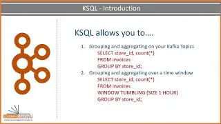 Apache Kafka KSQL | What is Kafka KSQL | Using SQL with Apache Kafka