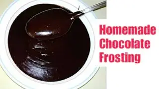 HOMEMADE CHOCOLATE FROSTING ala goldilocks using cocoa powder