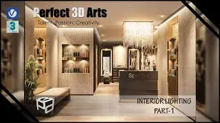 Interior Lighting in 3ds max and Vray Part 01 (TAMIL)