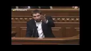 Выступление в Раде о национализации АТБ