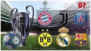 FIFA 07 | Equipos Europeos 2019 - 2020 | Parte 01 | Actualización