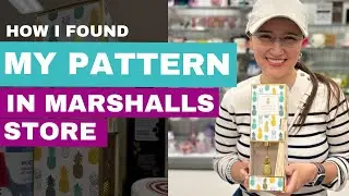 How I found my pattern on a product in Marshalls store