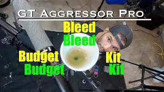 Budget Brake Bleed Kit for the Shimano MT200 Hydraulic Brakes on the GT Aggressor Pro