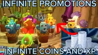PvZ GW2: INFINITE PROMOTION GLITCH SOLO (Infinite Coins and XP Glitch)