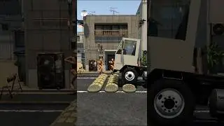 BeamNG.drive - Truck vs Speed Bumps🚚