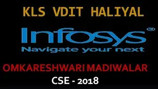 INFOSYS CAMPUS PLACEMENT/INTERVIEW OMKARESHWARI CSE KLS VDIT STUDENT TPO Umesh M Avvannavar