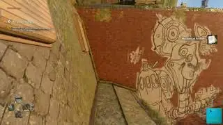 Dying Light 2 Mechanical Animals mural / graffiti
