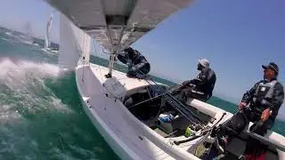 Cockpit Spinnaker Launch - Cascais worlds 2017