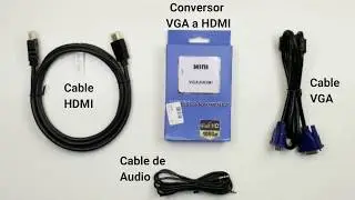 Tutorial Instalación Conversor VGA a HDMI
