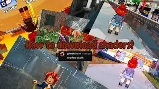 Roblox shaders tutorial!