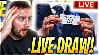 🔴 LIVE CHAMPIONS LEAGUE DRAW! | REACTION