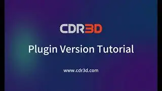 CDR3D--A 3D plugin for CorelDRAW