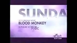 Sci Fi - Blood Monkey Promo - 1/25/08