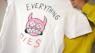 custom my own t-shirt (SATISFYING)