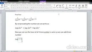 Logarithms chapter 24