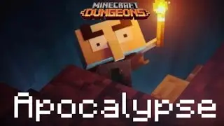 JE BAT L’ ARCH VILLAGEOIS EN MODE APOCALYPSE (Minecraft Dungeons) | LunaTik