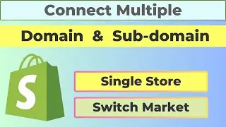 Connect Multiple Domains or Subdomains in Shopify in Single Store for Languages