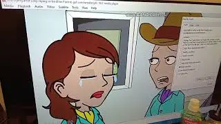 Pru Granger Crying (SDG4 the Wrapper Animate) has BSOD (on TV)
