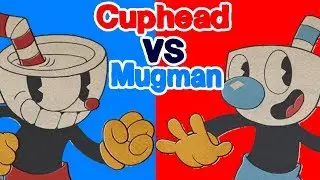 Cuphead Vs Mugman Best Of Three Rounds (Full Match)