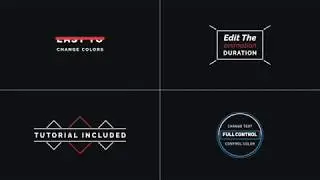 Mogrt Titles - 300 Animated Titles for Premiere Pro & After Effects