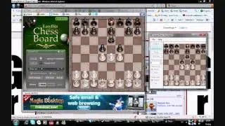 Skype chess funny cheat!