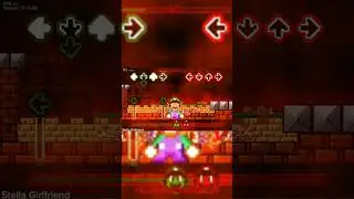 Massacre Instinct Power Star Mario Friday Night Funkin Song Underestimate #fridaynightfunkin #shorts