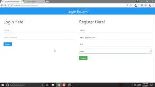 Part 1 - Login and Register System in php & mysql - Introduction