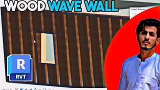 wave Wood Facade In Revit | Revit Facade Design | Architecture Lab