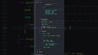 C++ | Doubly Linked List | Deletion at beginning