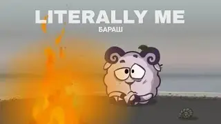 'Literally me' edit | Бараш Смешарики | KikoRiki