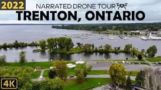 Trenton, Ontario 4K Drone Views | DJI Mini 4 Pro Flyover – Stunning Waterfront & Scenery!